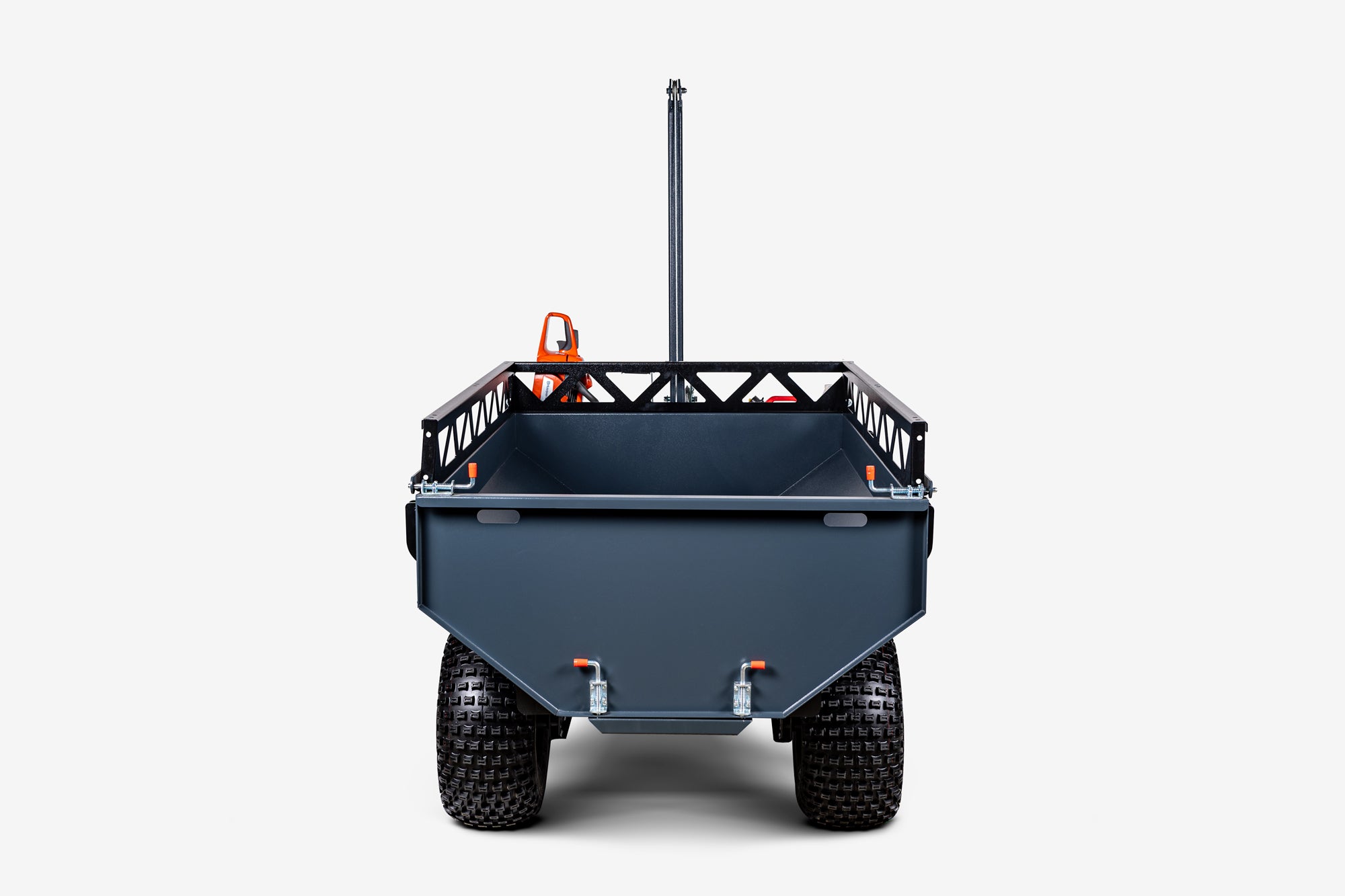 Remorque utilitaire robuste pour VTT et ATV, Maxxa MXR46, vue de dos